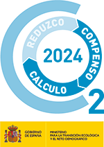 Sello Certificado de inscripción en el Registro de huella de carbono 2022