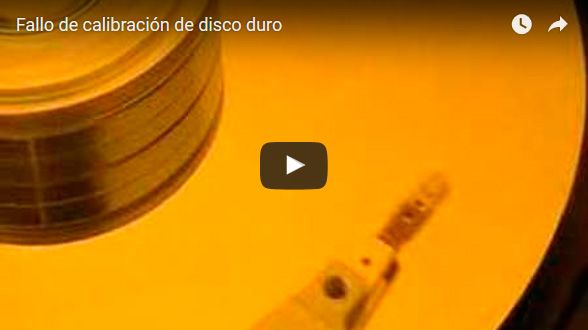 Vídeo: Posicionamiento de cabeza del disco duro